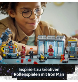 LEGO Marvel Super Heroes Iron Mans Halle der Rüstungen