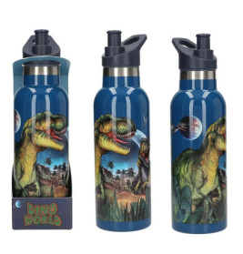 Dino World Trinkflasche Edelstahl