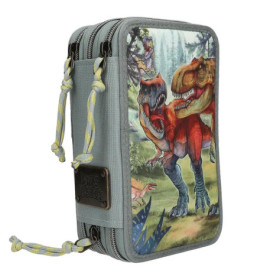 Dino World 3 Fach Federtasche Bite