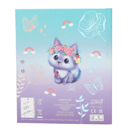 Ylvi Tagebuch mit LED, Code und Sound Ylvi Tagebuch mit LED, Code und Sound