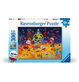 Ravensburger Puzzle, 300 Teile, buntes Unterwasser-Alien-Motiv, empfohlen ab 9 Jahren.