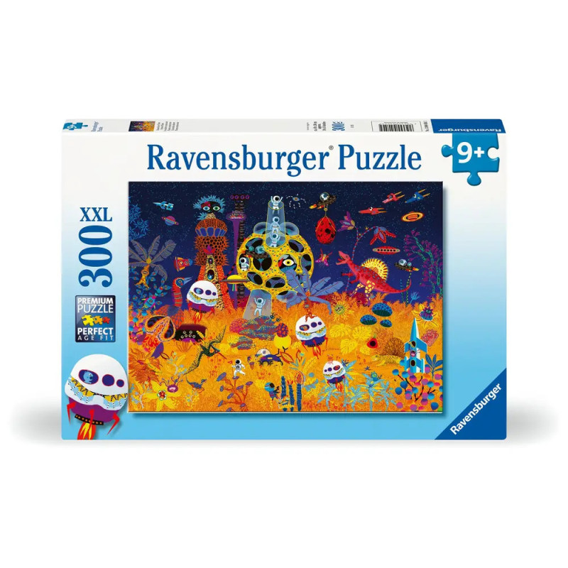 Ravensburger Puzzle, 300 Teile, buntes Unterwasser-Alien-Motiv, empfohlen ab 9 Jahren. Ravensburger Puzzle, 300 Teile, buntes Unterwasser-Alien-Motiv, empfohlen ab 9 Jahren.