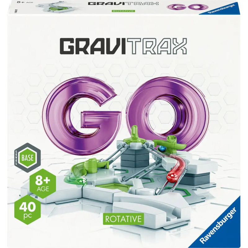 GraviTrax GO Rotative Box mit Murmelbahn für Kinder ab 8 Jahren, 40 Teile, von Ravensburger. GraviTrax GO Rotative Box mit Murmelbahn für Kinder ab 8 Jahren, 40 Teile, von Ravensburger.