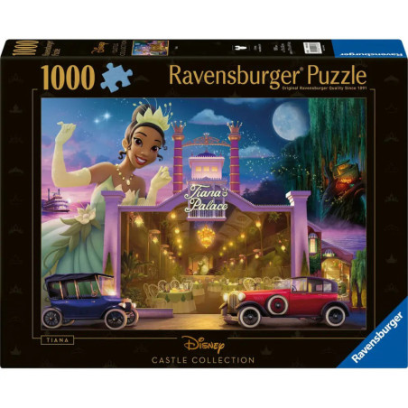 Ravensburger Puzzle mit 1000 Teilen: Disneys Tiana und ihr Palast aus Küss den Frosch.