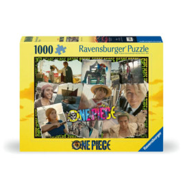 Ravensburger Puzzle mit 1000 Teilen, zeigt Charaktere aus der One Piece Live-Action-Serie.