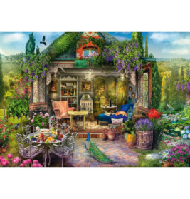 Puzzle Gartenhausglück in den 1000 Teile