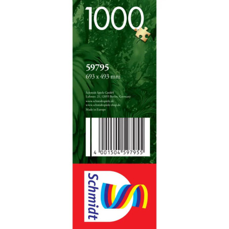 Puzzle Blüten, Fell und Federn 1000 Teile