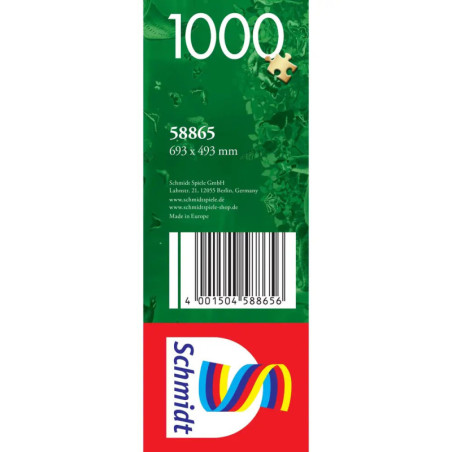 Puzzle Die Magie des Lebensbau s 1000 Teile