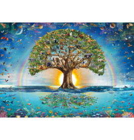 Puzzle Die Magie des Lebensbau s 1000 Teile