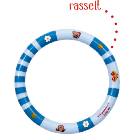 Ringrassel - BabyGlück, hellblau