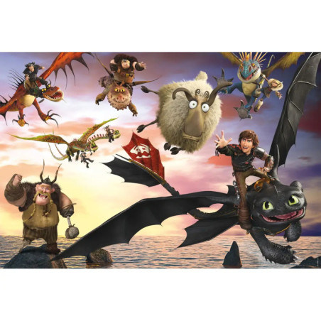 KIPU100T.Dragons, Drachen- reiter i. Aktion