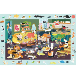 KIPU150T.Lustiges Katzen- Gewimmel