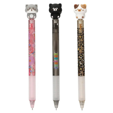 PENfection Gelstift mit Katzen-Topper