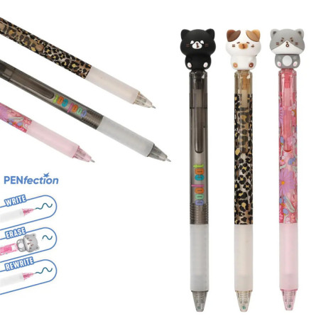PENfection Gelstift mit Katzen-Topper