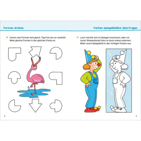 Farben und Formen üben Vorschule