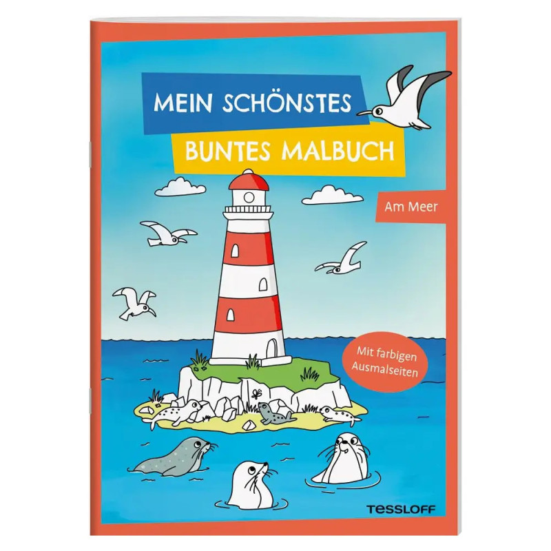 Mein schönstes buntes Malbuch Am Meer