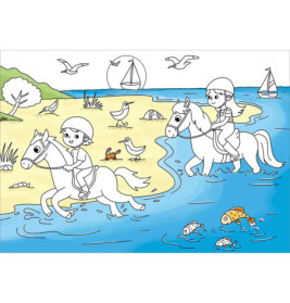 Mein schönstes buntes Malbuch Am Meer