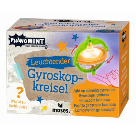 PhänoMINT Leuchtender Gyroskopkreisel