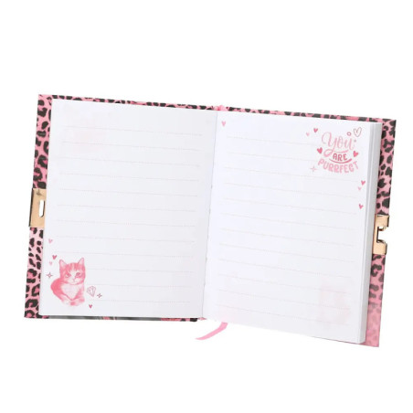 TOPModel Tagebuch mit Geheimst ift