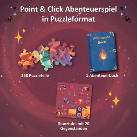 Adventure Puzzle: In den Tiefen des Vulkan
