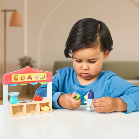 BLUEY Mini-Spielset Farmers Ma rket