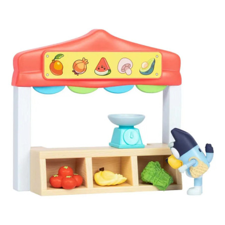 BLUEY Mini-Spielset Farmers Ma rket