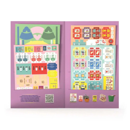 Sam&Julia Mäusehaus Miniaturge genstände aus Papier: Küche