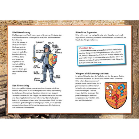 Die drei ??? Kids Sachwissen Raub auf der Ritterburg