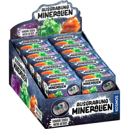 Ausgrabung Mineralien