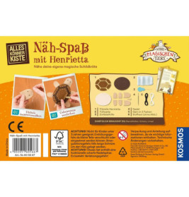 Näh-Spaß mit Henrietta Schule der mag. Tiere