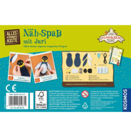 Näh-Spaß mit Juri Schule der mag. Tiere