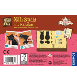 Näh-Spaß mit Karajan Schule der mag. Tiere