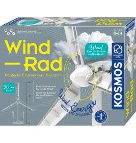 Kosmos Wind-Rad Bausatz: Mit Windrad und Infos zu erneuerbarer Energie für Kinder von 8 bis 14 Jahren.
