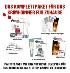 Murder Mystery Party Cocktail Mortale