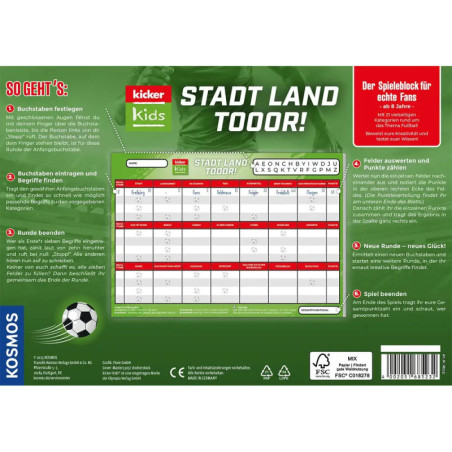 Kicker Kids: Stadt - Land - Tor! Kicker Kids: Stadt - Land - Tor!