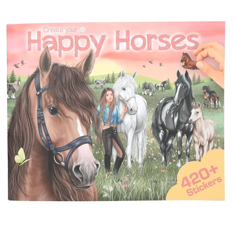 Create Your Happy Horses - Stickerbuch