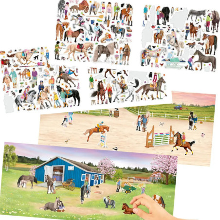 Create Your Happy Horses - Stickerbuch
