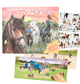 Create Your Happy Horses - Stickerbuch
