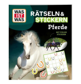 WAS IST WAS Rätseln und Stickern Pferde