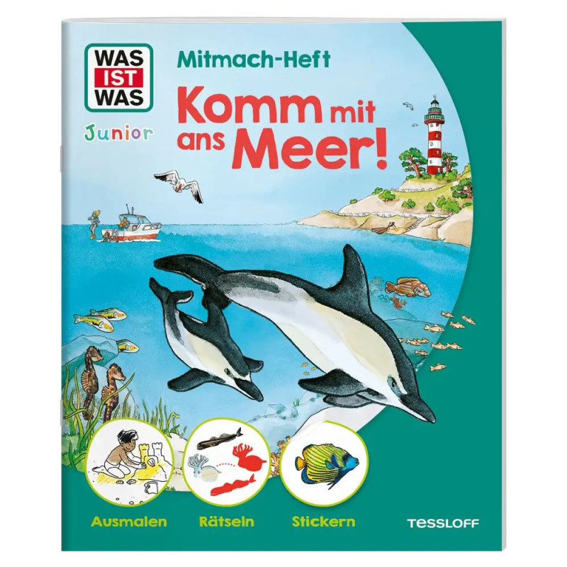 WAS IST WAS Junior Mitmach Heft Komm mit ans Meer