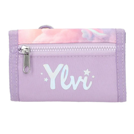 Ylvi Portemonnaie mit appliziertem Flügel