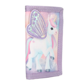 Ylvi Portemonnaie mit appliziertem Flügel