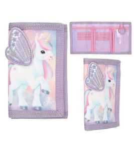 Ylvi Portemonnaie mit appliziertem Flügel