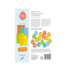 Bastelset - Erstes Falten Ostereier