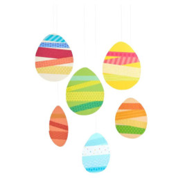 Bastelset - Erstes Kleben Ostereier