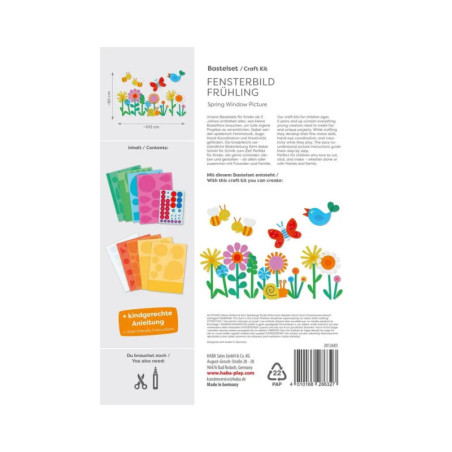 Bastelset - Fensterbild Frühling