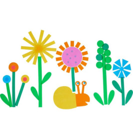 Bastelset - Fensterbild Frühling