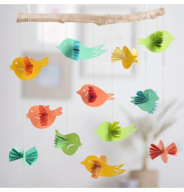 Bastelset - Erstes Falten Vögelchen