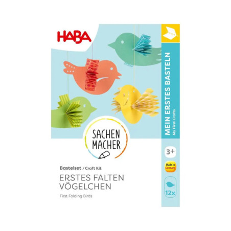 Bastelset - Erstes Falten Vögelchen