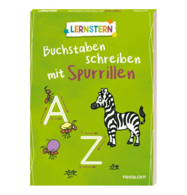 Buchstaben schreiben mit Spurrillen